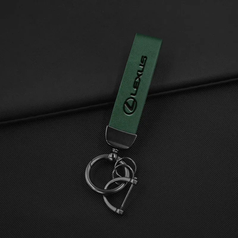 Leather Keychain for Lexus