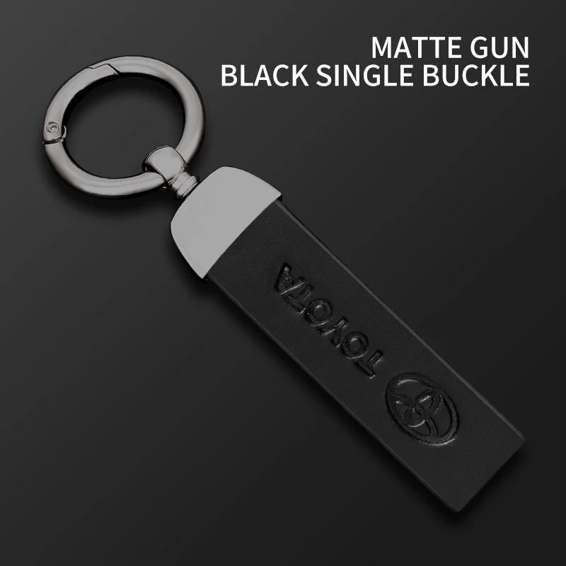 Leather Keychain for Toyota